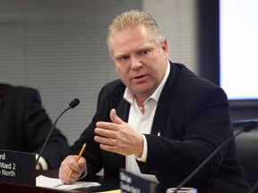 Toronto Councillor Doug Ford (Toronto Sun files)