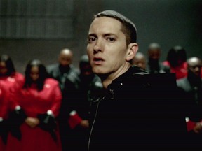 Eminem appears in Chrysler's 2011 Super Bowl ad. (Handout)