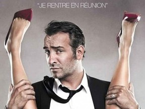 The poster for Jean Dujardin's The Players is stirring controversy in France.
