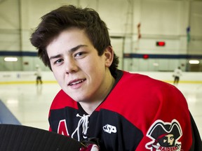 Former Nepean Raiders defenceman Mac Weegar is making the leap to major junior hockey with the Halifax Mooseheads of the QMJHL. (Errol McGihon/Ottawa Sun)