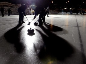 Participating in this year's Ironman Outdoor Curling Bonspiel won't take the same cold-weather grit as it has in previous years, but it'll still be a battle to the end.