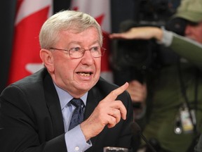 MP Joe Comartin speaks during a year end news conference in Ottawa Dec 15, 2011. (Andre Forget/QMI Agency)