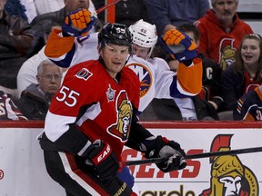 Ottawa Senator Sergei Gonchar. (ERROL MCGIHON/THE OTTAWA SUN/QMI AGENCY).