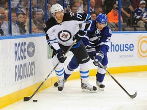 Former Jets forward Eric Fehr. (Reuters file photo)