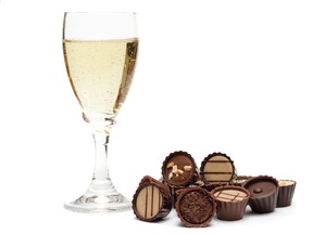 Champagne and chocolate - a sinful combination. (Shutterstock)