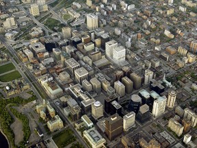 An aerial photo of downtown Ottawa. (OTTAWA SUN file photo)
