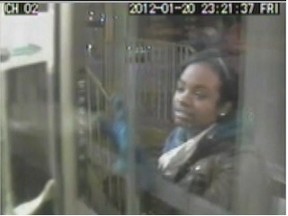 Toronto Police released on Feb. 08, 2012 a new surveillance pictures of the woman police want to speak with in Anthony Spencer murder.