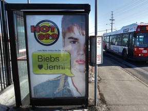 OC Transpo bus is hoping to raise more than $1M in additional revenue through new advertising. Tony Caldwell/Ottawa Sun
