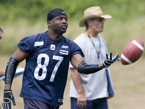 Derrell 'Mookie' Mitchell, shown as a member of the Toronto Argonauts in 2007, has his work cut out for him with the off-season loss of veteran quarterback Ricky Ray.