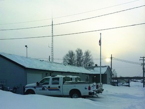 Island Lake RCMP station. (TAMARA KING/Winnipeg Sun)