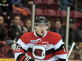 The 67's have sorely missed the scoring prowess of Tyler Toffoli, who is now playing in the AHL. (File photo)