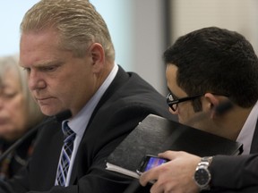 Doug Ford said last week’s bitter debate at City Hall over transit plans that he and his brother lost was leading him to ponder a future in provincial politics.