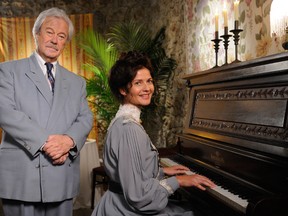 Gordon Pinsent and Jill Hennessy in Sunshine Sketches of a Little Town. (Handout)