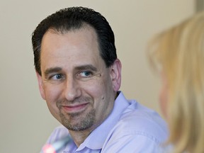 OC Transpo boss John Manconi, shown during a February 2012, press briefing. 
(ERROL MCGIHON/OTTAWA SUN)