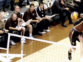 Dane Pischke is leading the Manitoba Bisons men’s volleyball team back into nationals for the first time since 2006. (Bisons Athletics)