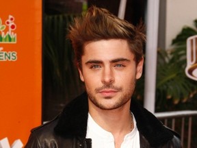 Zac Efron. (WENN.COM file photo)