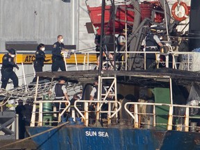 492 Sri Lankan men, women and children  arrived off the coast of B.C. aboard the MV Sun Sea in August 2010. Most have resettled in Toronto and B.C. as their refugee claims are being heard.