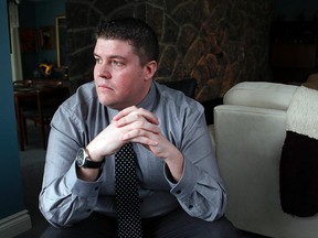 Matthew Shaver can't find a decent job and he cites the federal government's bilingual policies as the main cause. (DARREN BROWN/QMI AGENCY)