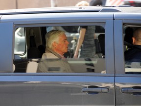 Earl Jones arrived at the Saint-Luc Hospital, Tuesday, April 12, 2011, in Montreal. 
(MAXIME DELAND / QMI AGENCY FILE PHOTO)