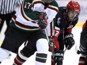 The Cougars gave the Wild the most trouble of all the teams in the Manitoba midget league. (JASON HALSTEAD/Winnipeg Sun files)