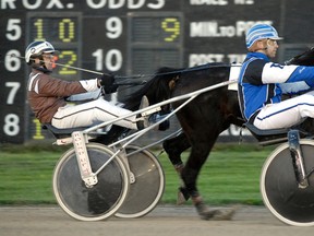 Harness racing at Hiawatha.