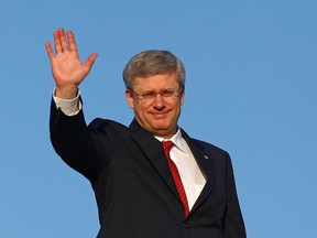 Flying visit: Prime Minister Stephen Harper departs Ottawa on a six-day trip to Thailand, Japan and South Korea. The whirlwind trip comes just one month after Harper visited China and trade is very much on the agenda once more.