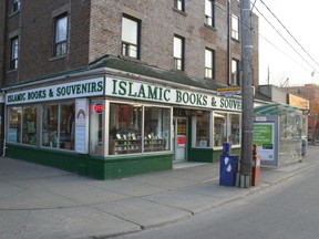 The book called A Gift for Muslim Couple was being sold at Islamic Books and Souvenirs on Gerrard St. East in Toronto. (Terry Davidson/QMI Agency)