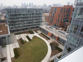 Phase 2 of the Regent Park revitalization is nearing completion. It is located south of Dundas St. E., near Parliament St. (JACK BOLAND, Toronto Sun)