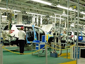 Toyota plant (file photo)