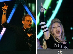 Paul Van Dyk and Madonna. (WENN.com/AFP)