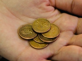 The 2012 federal budget drops the penny. (Andre Forget/QMI Agency)