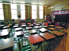 Empty or half-full classrooms spell trouble for the future of Ontario schools as the province takes a hard look at spending.