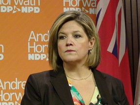 Ontario NDP Leader Andrea Horwath. (Antonella Artuso/Toronto Sun files)