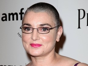 Sinead O'Connor has scrapped all her upcoming tour dates and threatened to quit show business forever following a meltdown before a scheduled show in Munich, Germany on Saturday, April 21, 2012. (WENN)
