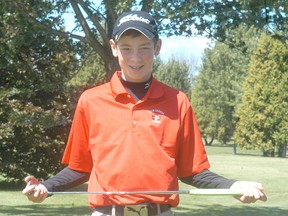 Brendan Seys of Port Lambton began the CJGA season with a victory Sunday. (DAVID GOUGH/QMI Agency)