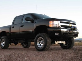 The Chevy Silverado, pictured here, is one of the two trucks being targeted by thieves in London, say police. The other truck is the GMC Sierra.