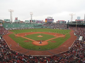 Overall view of Fenway Park. (GETTY)