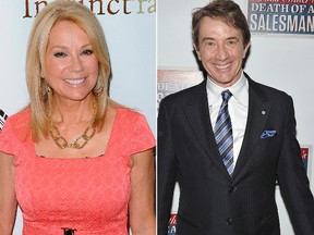 Kathie Lee Gifford and Martin Short (AFP photos)