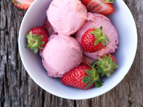 Create your own strawberry ice cream with the recipe below.(Shutterstock)