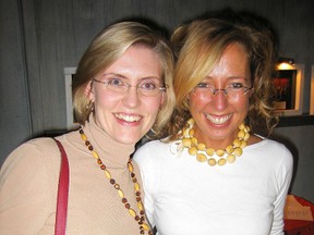 Jill Roszell (left) and Bretta Gerecke. (SUPPLIED FILE PHOTO)