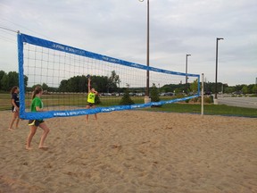 Many indoor volleyball players stay sharp during the summer by playing beach volleyball.(SUBMITTED)