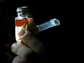 A crack pipe. Tackling drug use demands frank talk. (Ottawa Sun file photo)