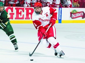 University of Wisconsin defenceman Justin Schultz was one of the most sought-after free agents this year. (David Stluka/Wisconsin Athletics)