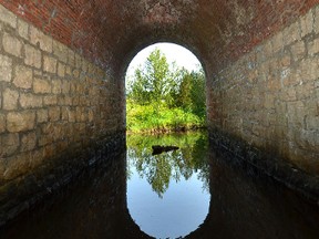 Culvert 21 over the Spey River just south of Chatsworth on the CP rail trail. WILLY WATERTON THE SUN TIMES