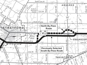 The MTO is now looking for public input about a possible northern Highway 7/8 bypass around Shakespeare