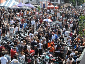 Friday the 13th motorcycle rally in Port Dover. Simcoe Reformer file photo