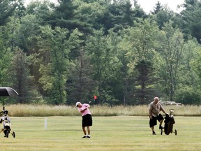 People play golf at the city-owned Pine View Golf Course Monday, July 16, 2012.  (DARREN BROWN/OTTAWA SUN)
