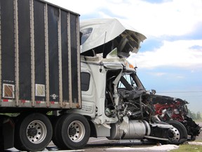 OPP have responded to more than 6,200 transport truck-related collisions this year. In a bid to address safety concerns officers will be using transport trucks to assist in providing better visibility during the current blitz.