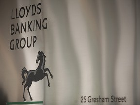 Lloyds Banking Group headquaters in London, U.K. AFP PHOTO