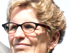 Provincial Liberal leadership hopeful Kathleen Wynne